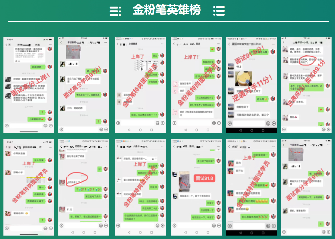 貴陽(yáng)中小學(xué)、幼兒教師招聘成功上岸學(xué)員