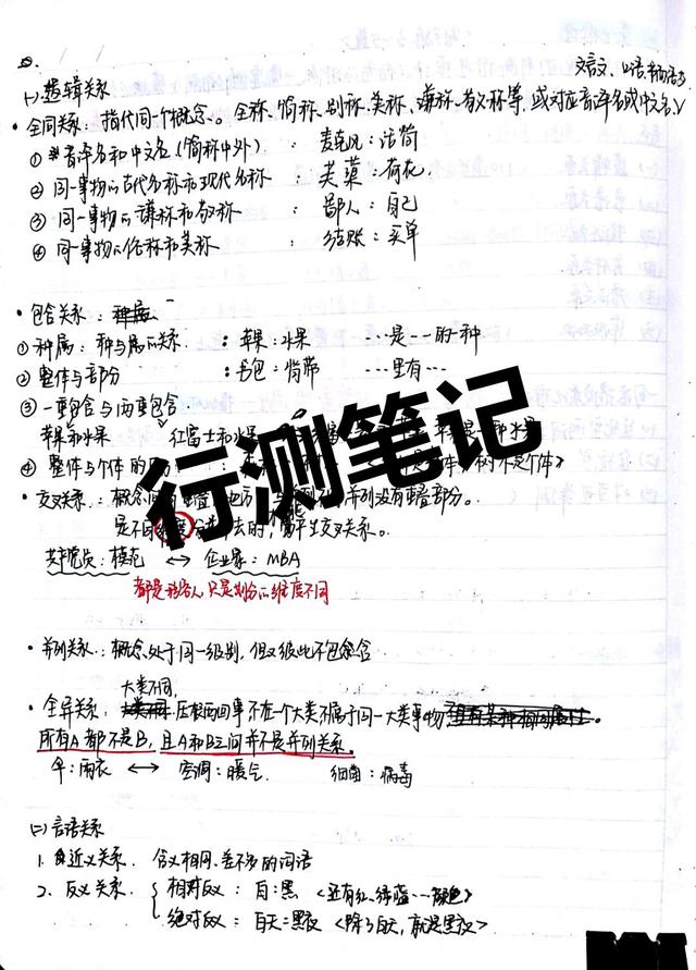 2020國考省考公考筆記，分享上岸大神如何總結(jié)歸納